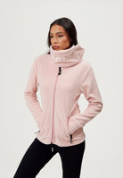 Women's 'FUNNEL' Zip Through Fleece | ROSE - Shop at www.Bench.co.uk #LoveMyHood