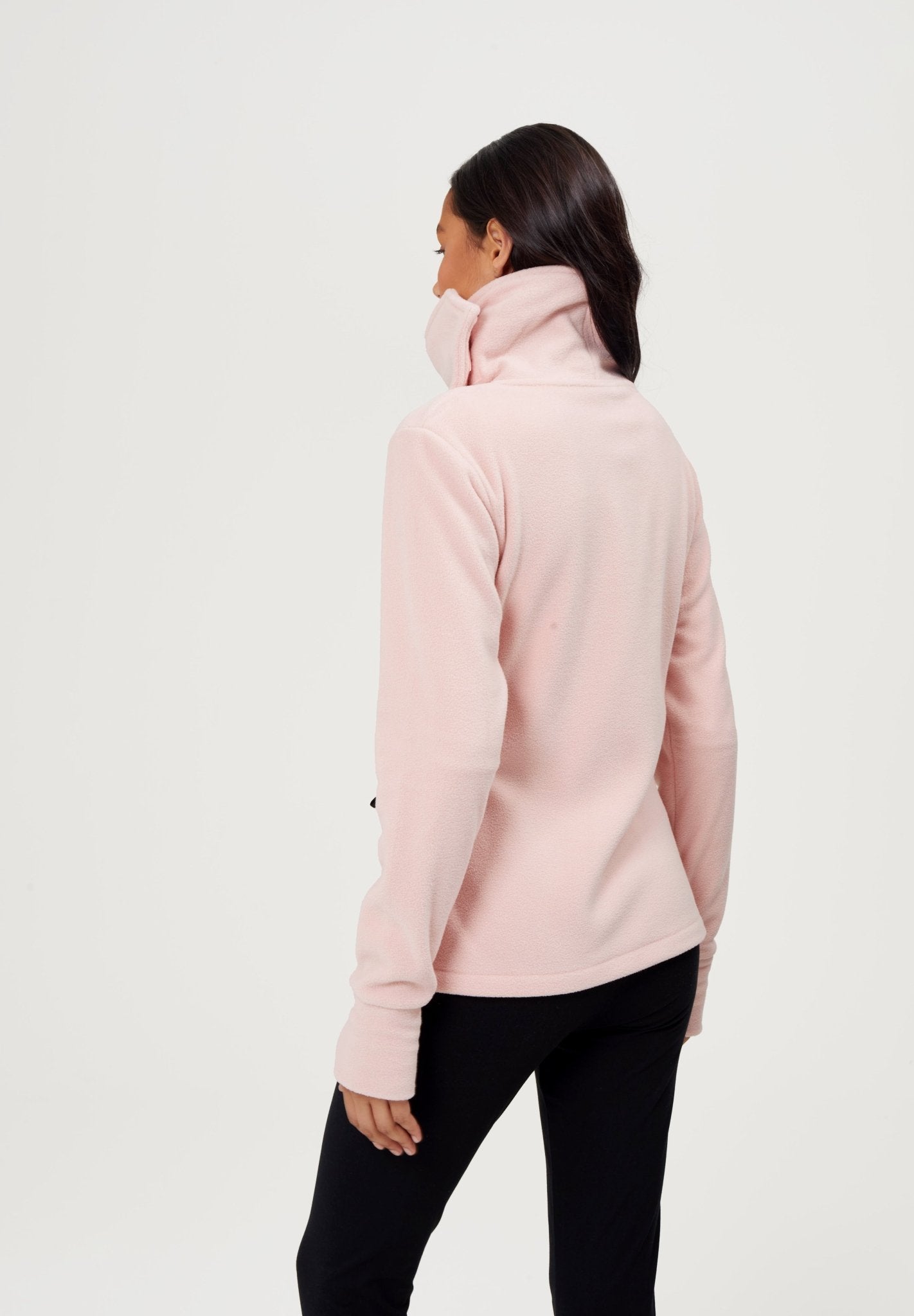 Women's 'FUNNEL' Zip Through Fleece | ROSE - Shop at www.Bench.co.uk #LoveMyHood