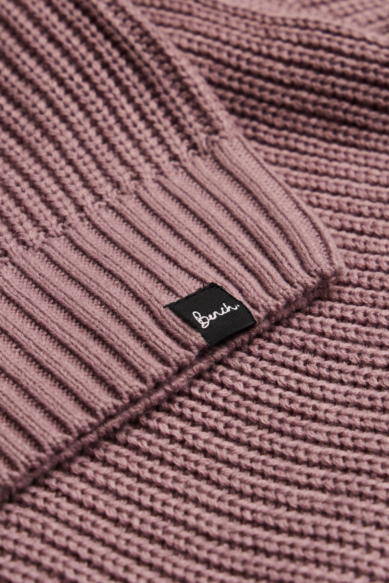 Womens 'GEORGIANA' Knit Crew Sweat - ELDERBERRY - Shop at www.Bench.co.uk LoveMyHood