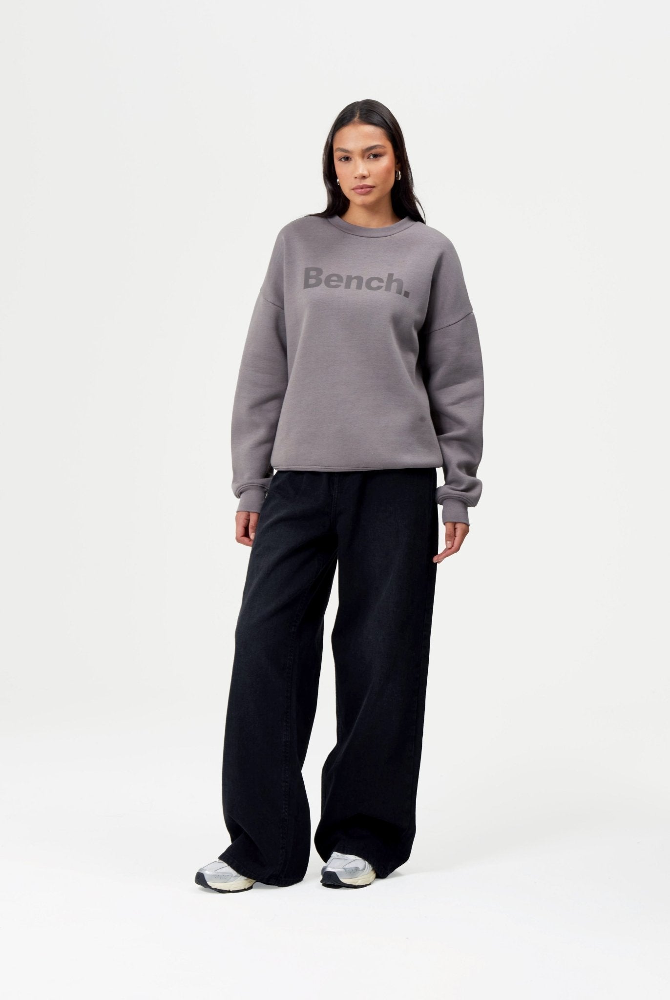 Womens 'HARTZ' Sweat - CHARCOAL - Shop at www.Bench.co.uk #LoveMyHood