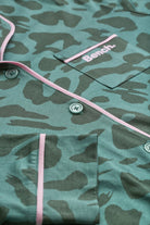 Womens 'KORDA' Nightwear Set - SAGE LEOPARD - Shop at www.Bench.co.uk LoveMyHood