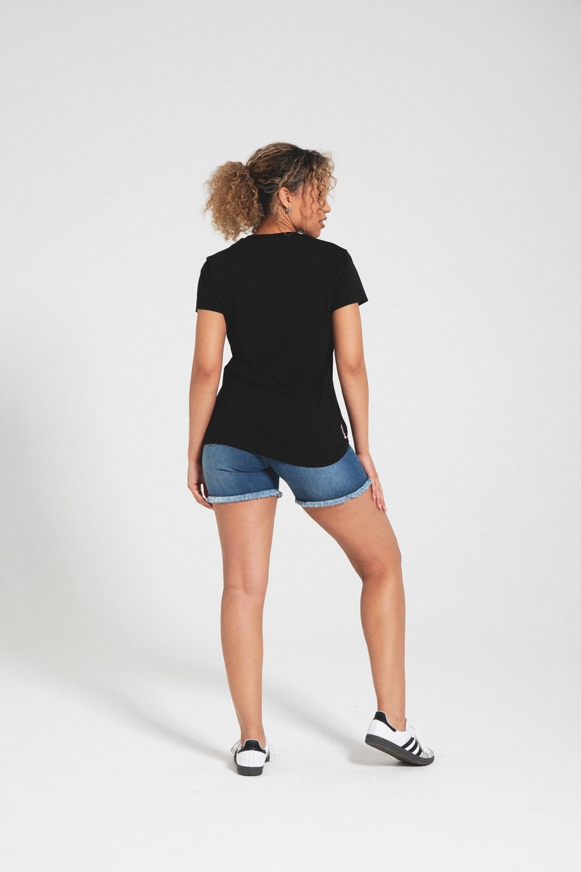 Womens 'LEORA' SS T-Shirt - BLACK - Shop at www.Bench.co.uk #LoveMyHood