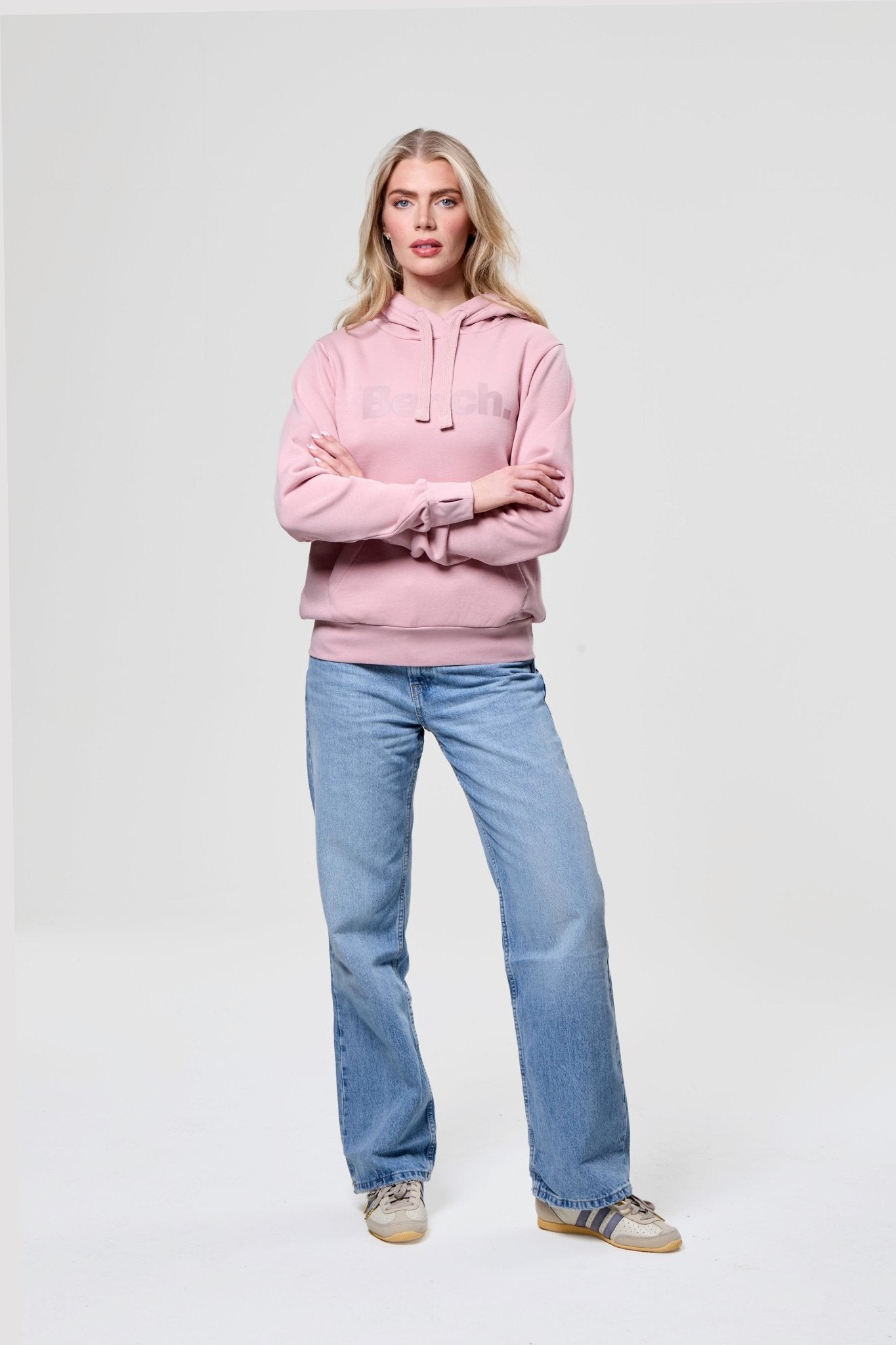 Womens 'LERENNA' Hoodie - DUSTY PINK - Shop at www.Bench.co.uk #LoveMyHood