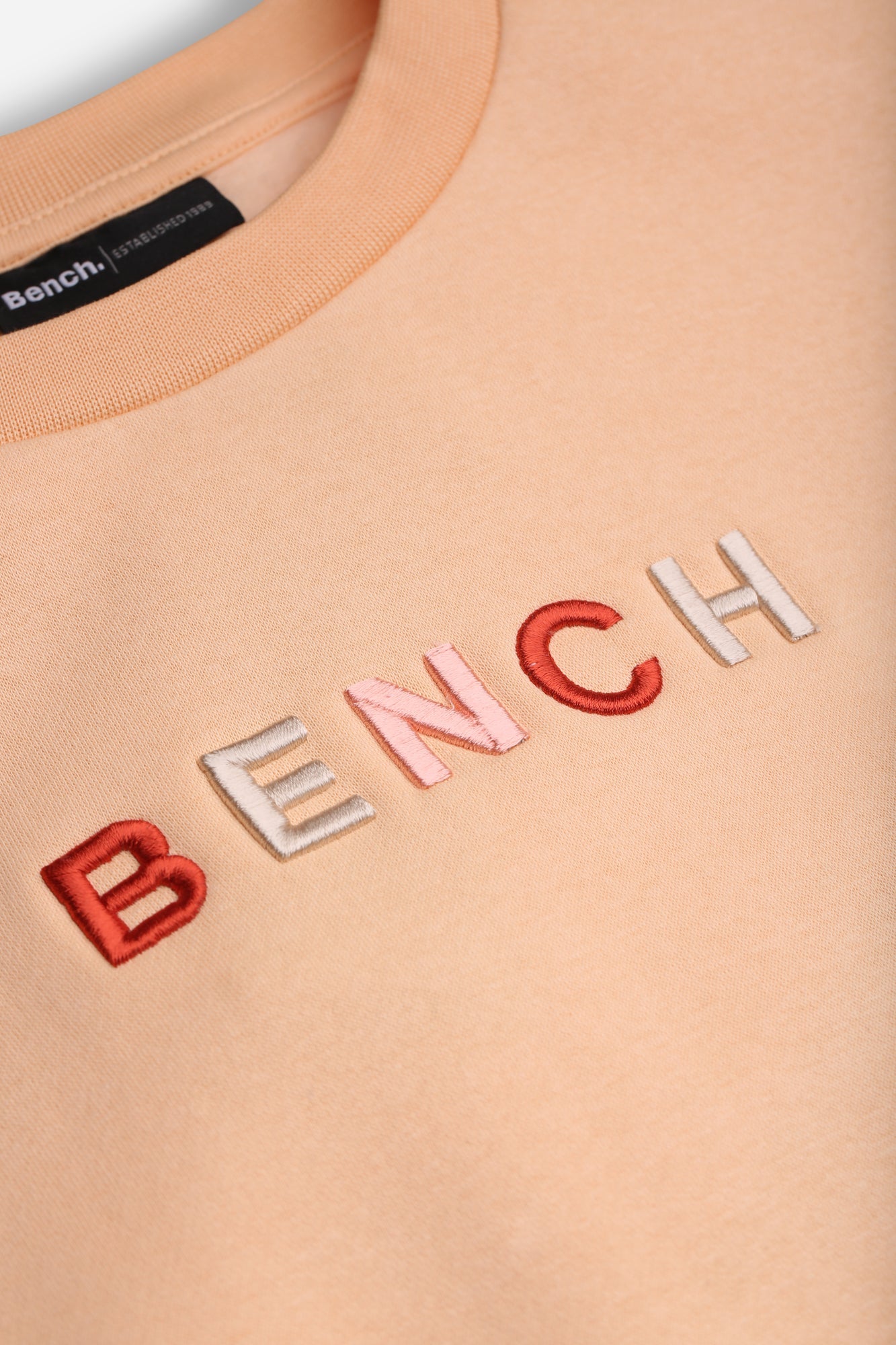 Womens 'LILEM' Sweat Crew - APRICOT - Shop at www.Bench.co.uk #LoveMyHood