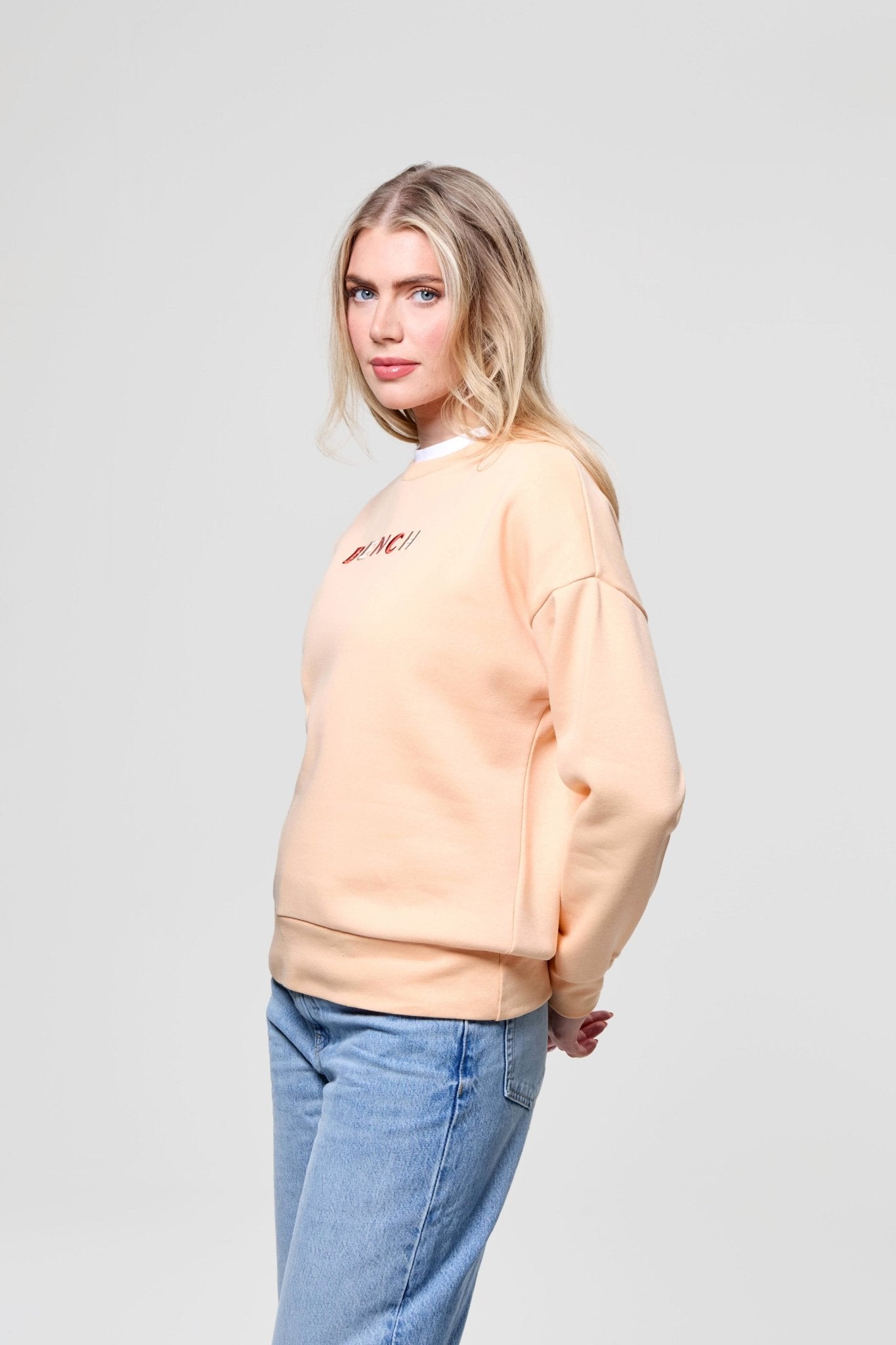 Womens 'LILEM' Sweat Crew - APRICOT - Shop at www.Bench.co.uk #LoveMyHood