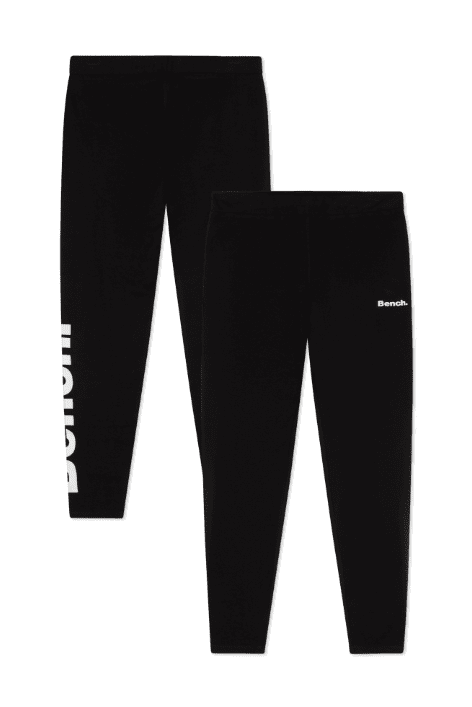 Womens 'RENZA' 2 Pack Leggings - BLACK - Shop at www.Bench.co.uk LoveMyHood