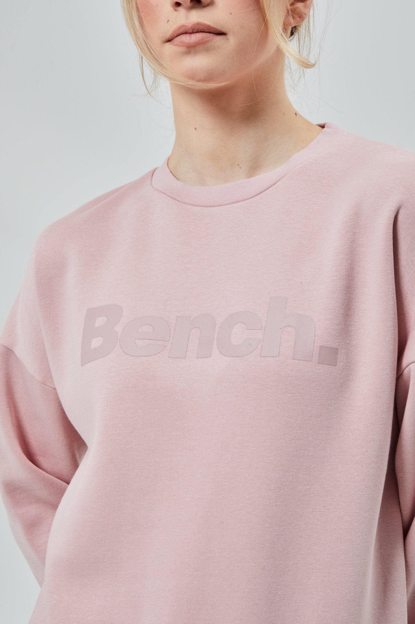 Womens 'RILO' Sweat Crew - DUSTY PINK - Shop at www.Bench.co.uk #LoveMyHood
