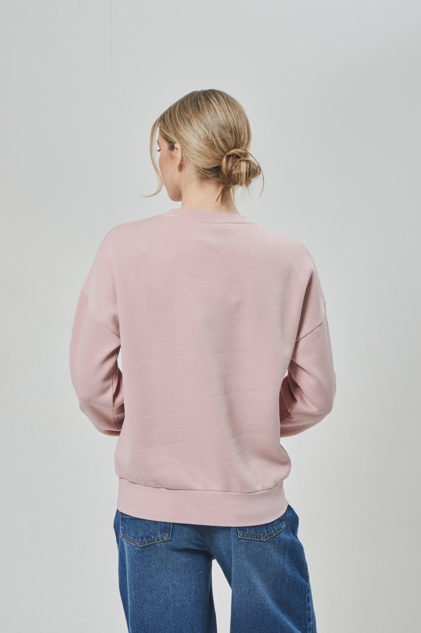 Womens 'RILO' Sweat Crew - DUSTY PINK - Shop at www.Bench.co.uk #LoveMyHood