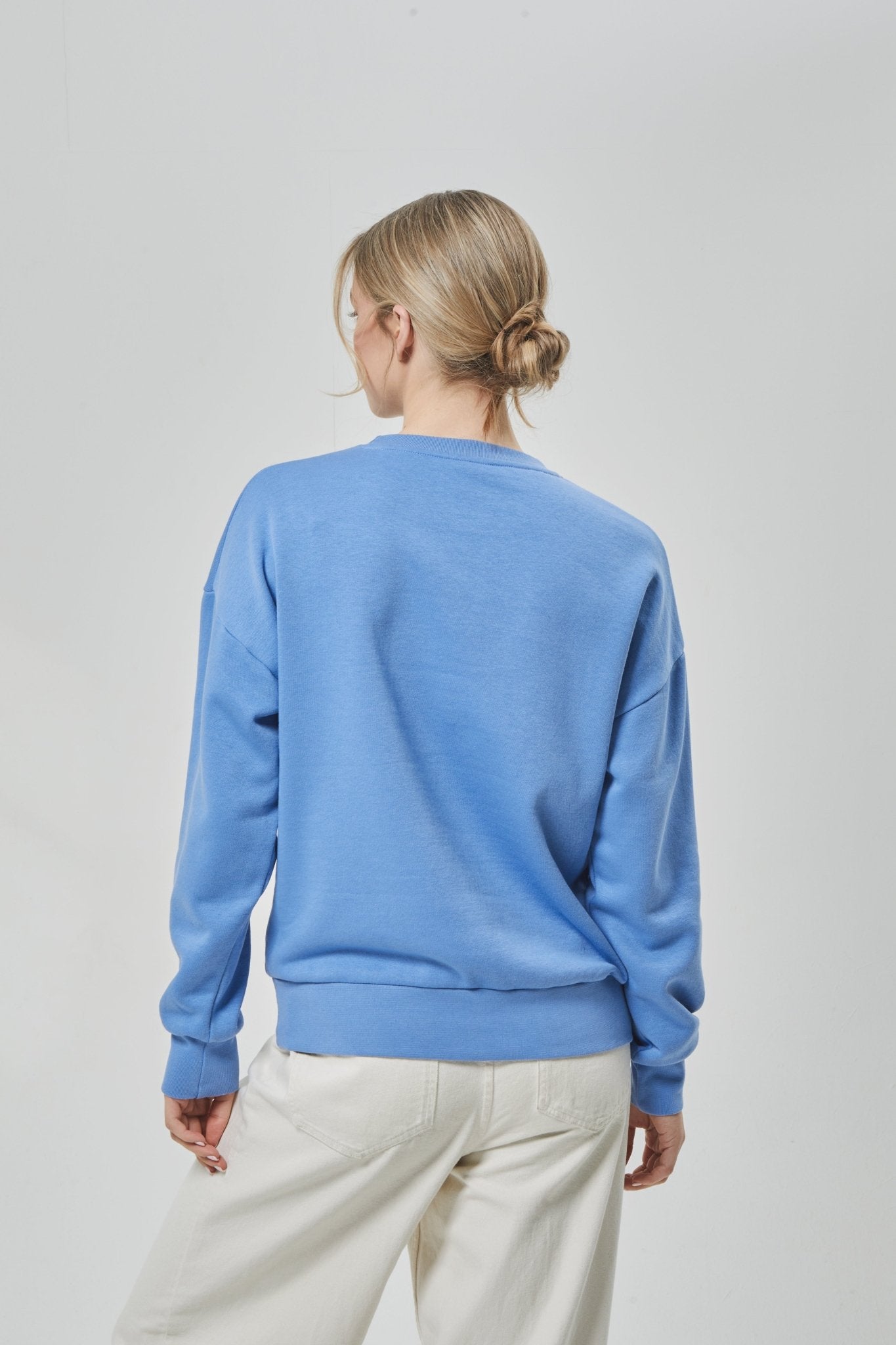 Womens 'RILO' Sweat Crew - POWDER BLUE - Shop at www.Bench.co.uk #LoveMyHood