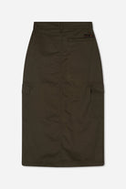 Womens 'SELYSE' Long Length Cargo Skirt - KHAKI - Shop at www.Bench.co.uk #LoveMyHood