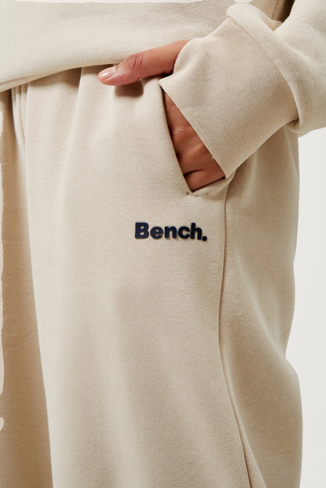 Womens 'SILOH' 2pc Tracksuit Set - BEIGE - Shop at www.Bench.co.uk #LoveMyHood