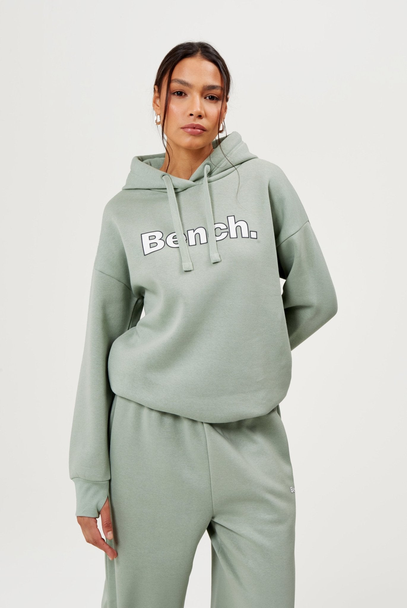 Womens 'SILOH' 2pc Tracksuit Set - SAGE - Shop at www.Bench.co.uk #LoveMyHood