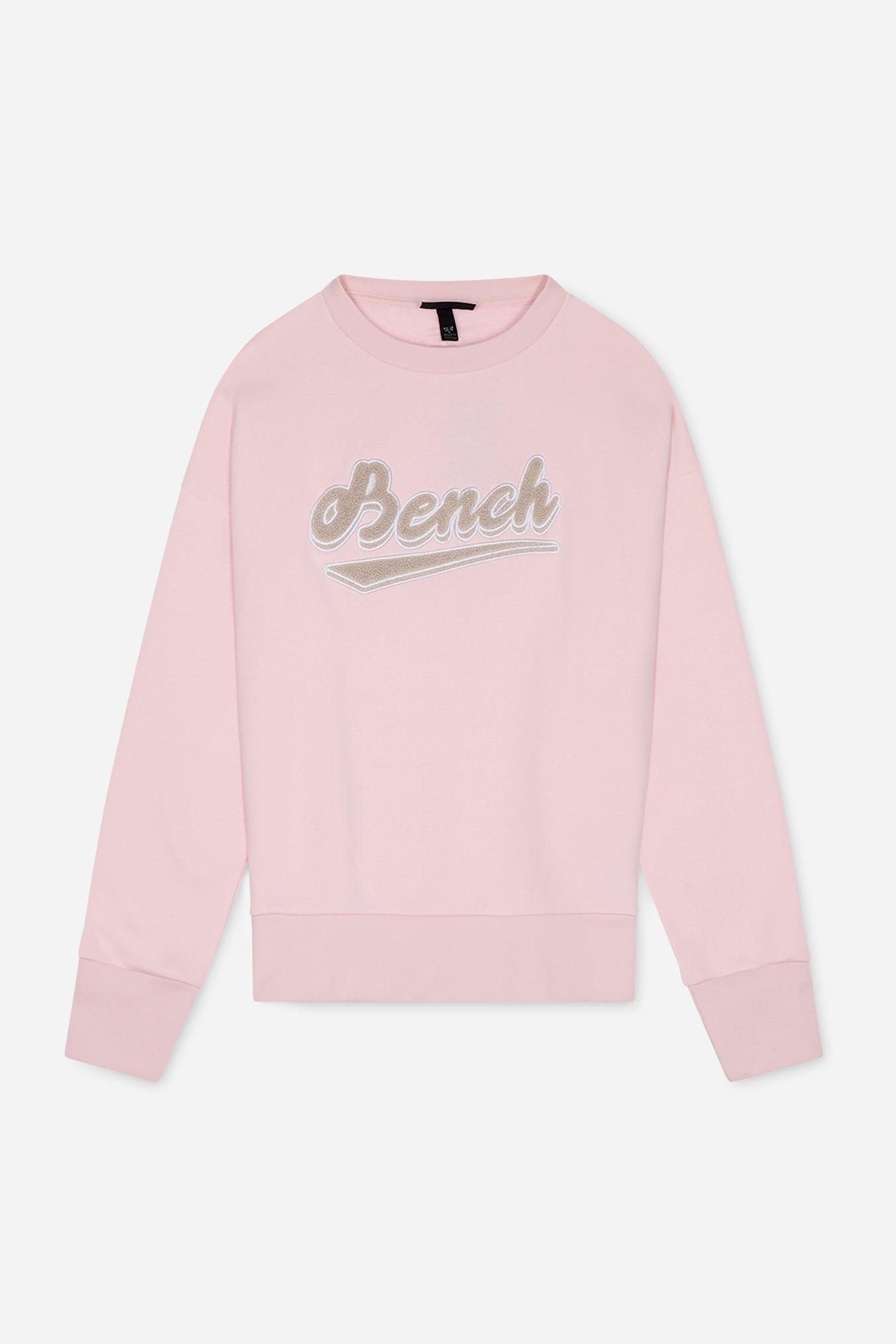 Womens 'STEFFI' Sweat Crew - LIGHT PINK - Shop at www.Bench.co.uk #LoveMyHood