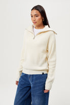 Women's 'THURYNN' Funnel Knit | ECRU - Shop at www.Bench.co.uk #LoveMyHood