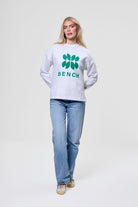 Womens 'ZIE' Sweat Crew - ICE GREY - Shop at www.Bench.co.uk #LoveMyHood