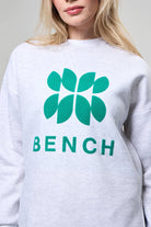 Womens 'ZIE' Sweat Crew - ICE GREY - Shop at www.Bench.co.uk #LoveMyHood