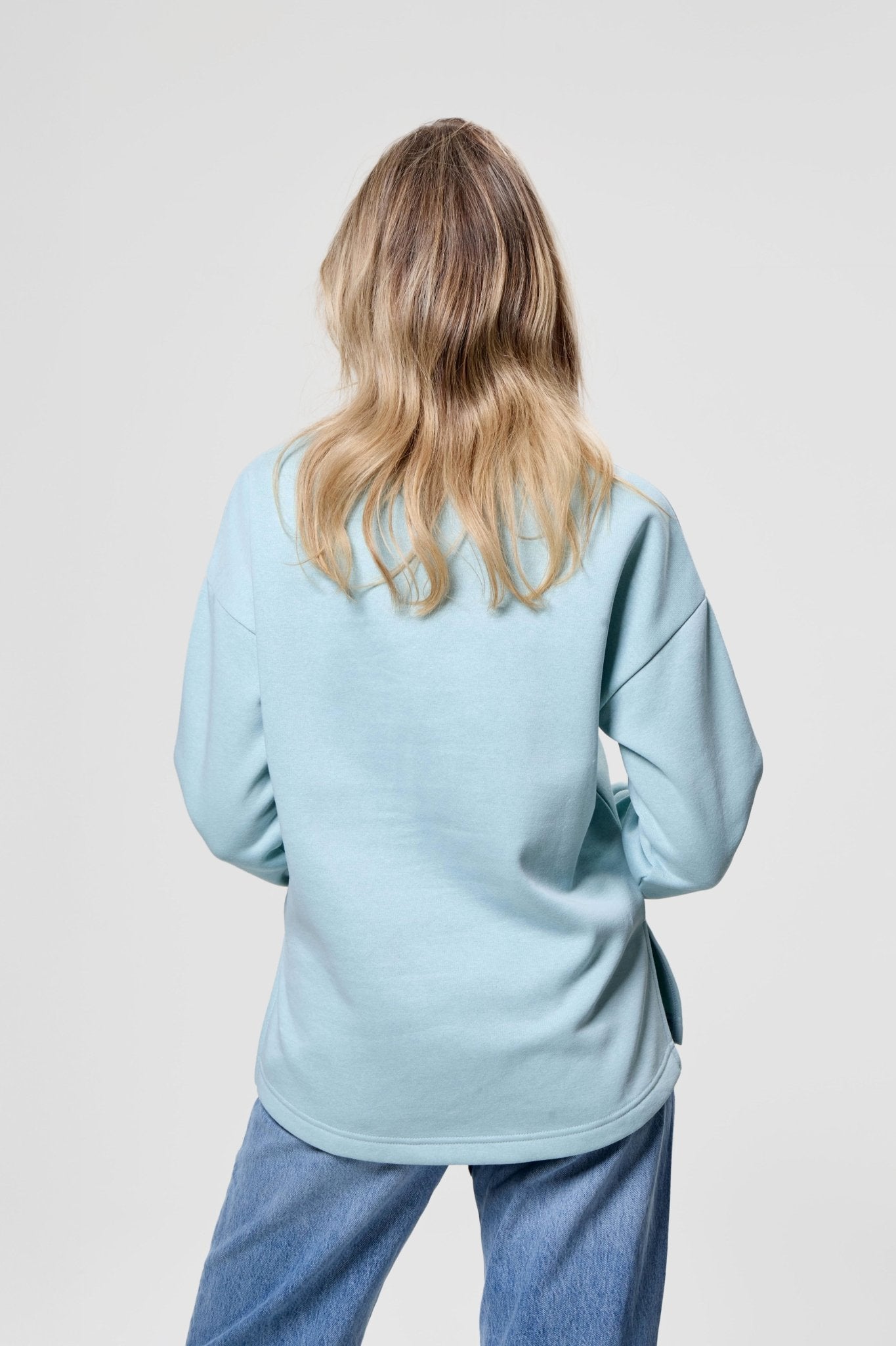 Womens 'ZIE' Sweat Crew - TEAL - Shop at www.Bench.co.uk #LoveMyHood