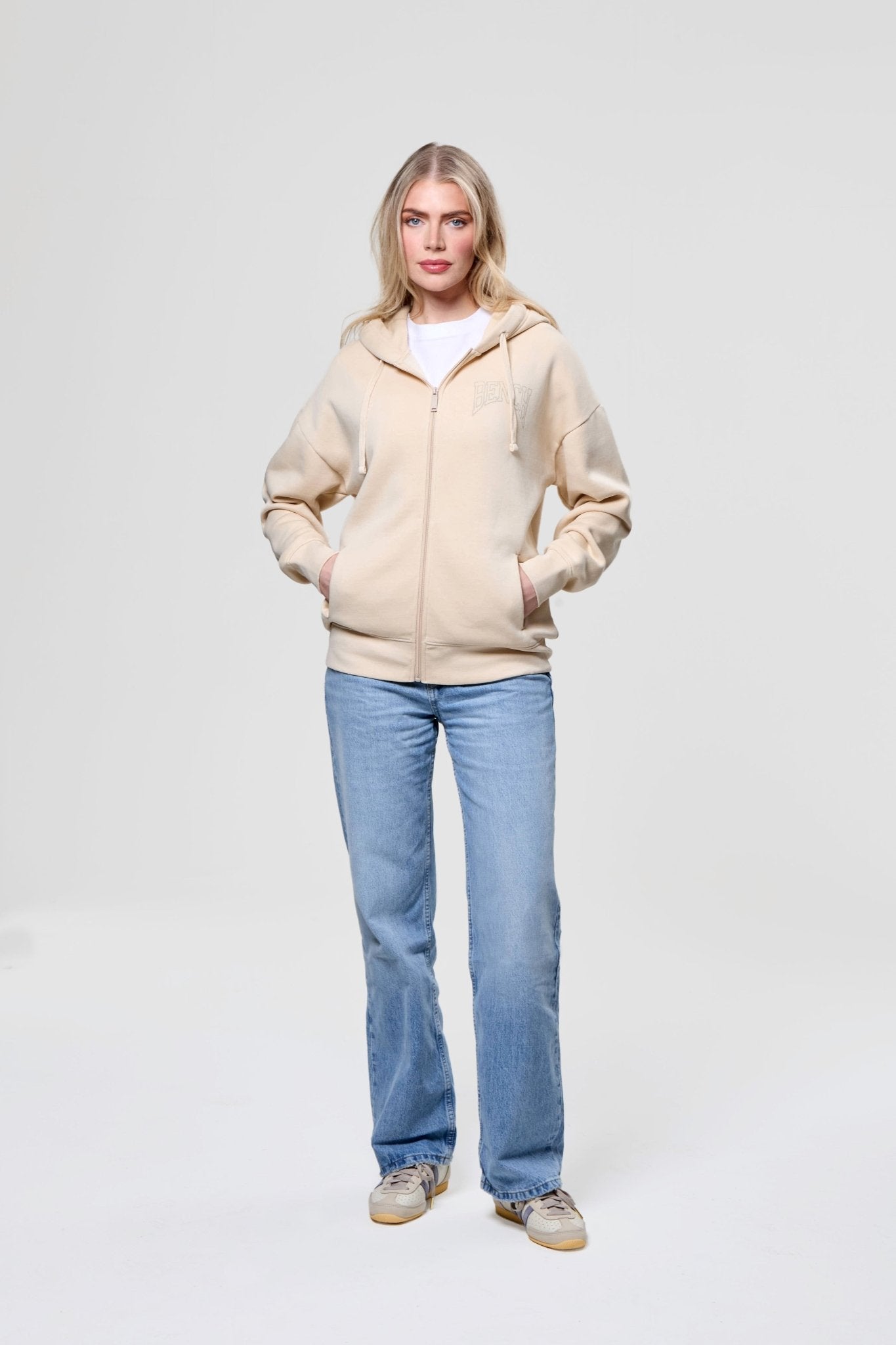 Womens 'ZIRA' Hoodie - ECRU - Shop at www.Bench.co.uk #LoveMyHood