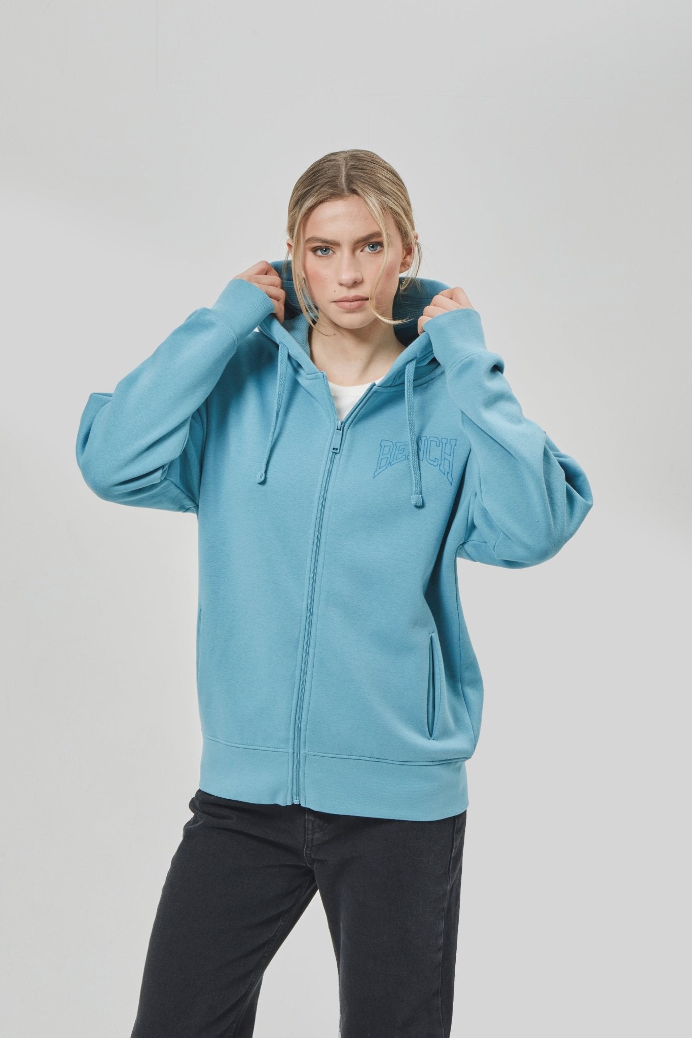 Womens 'ZIRA' Hoodie - TEAL - Shop at www.Bench.co.uk #LoveMyHood