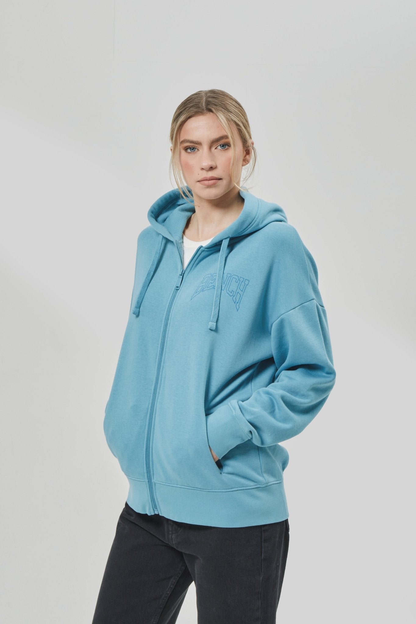 Womens 'ZIRA' Hoodie - TEAL - Shop at www.Bench.co.uk #LoveMyHood