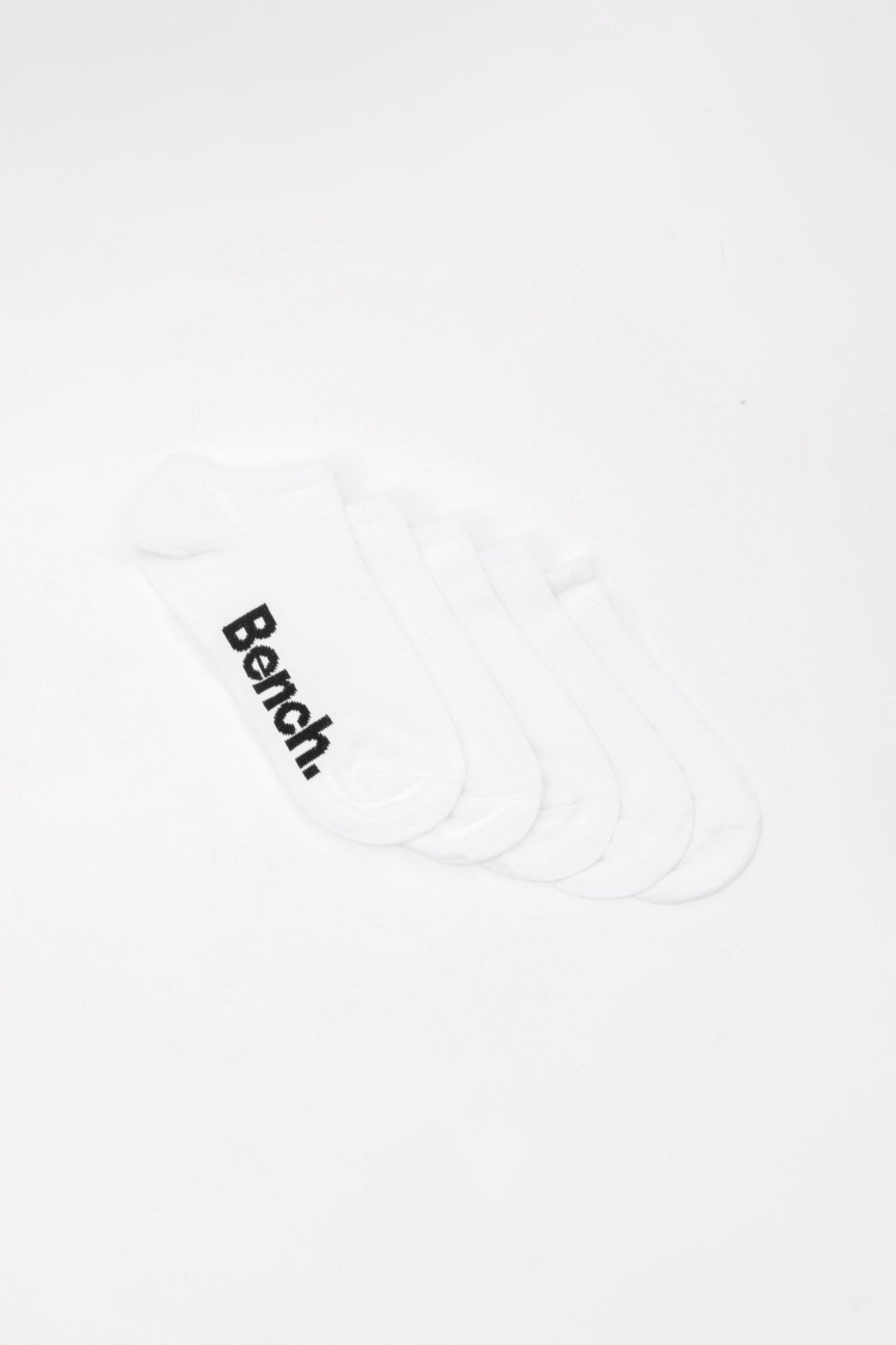 Ladies 5pk Trainer Sock 'PEARL' - WHITE - Shop at www.Bench.co.uk #LoveMyHood