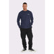 Mens 'CAVIAR' Long Sleeve T-Shirt - NAVY - Shop at www.Bench.co.uk #LoveMyHood