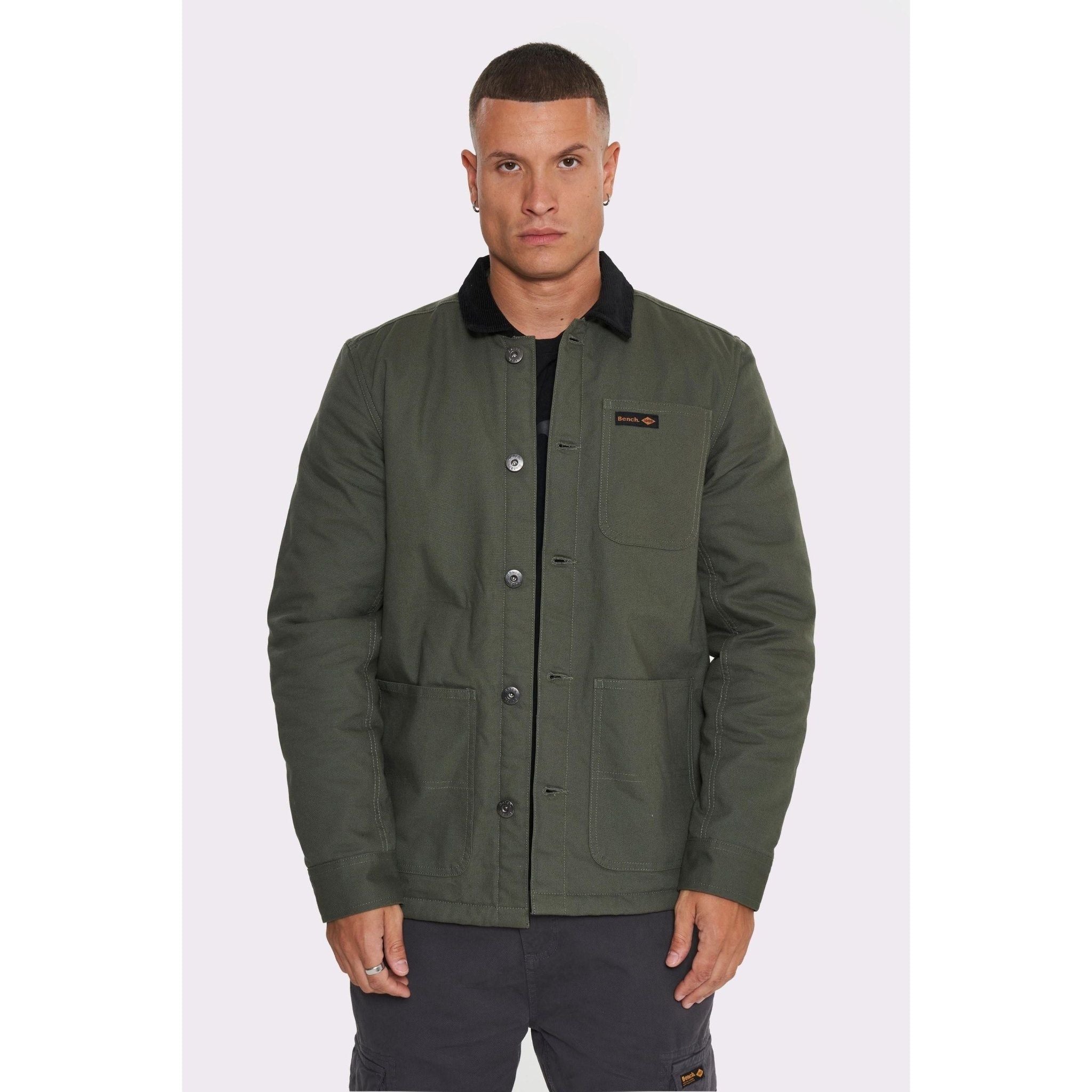 Mens 'CLEMENS' Jacket - KHAKI - Shop at www.Bench.co.uk #LoveMyHood
