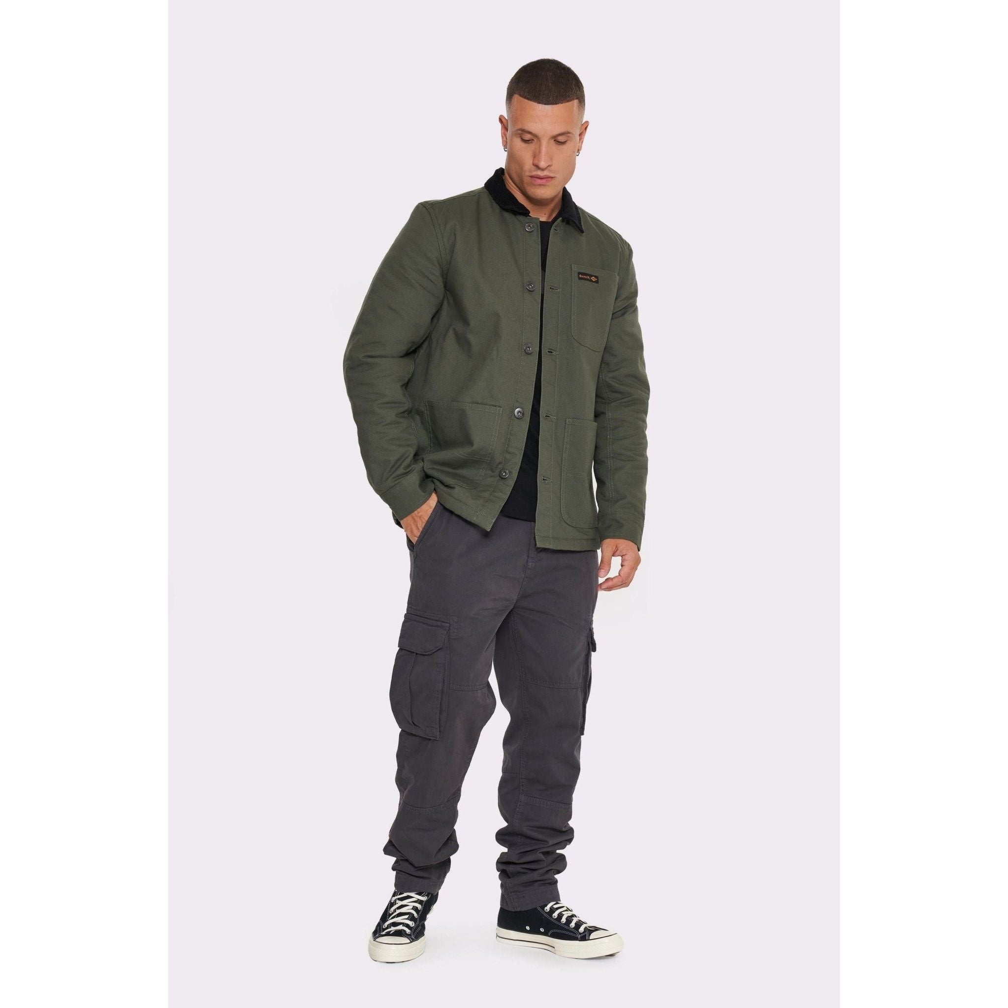 Mens 'CLEMENS' Jacket - KHAKI - Shop at www.Bench.co.uk #LoveMyHood
