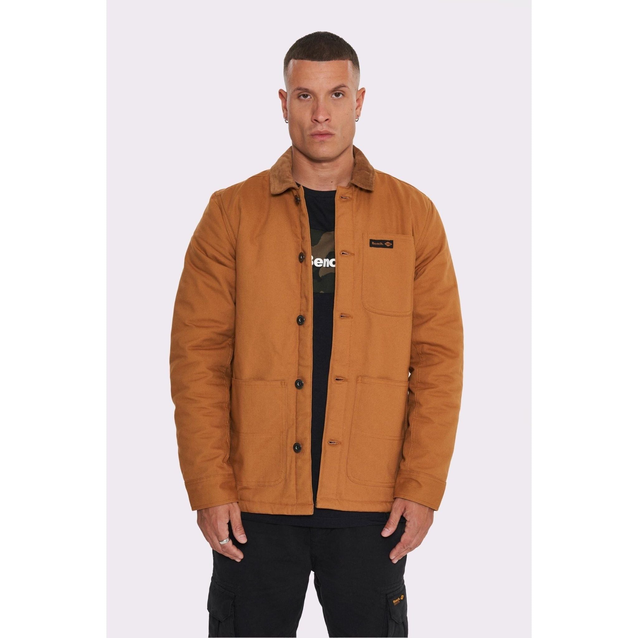 Mens 'CLEMENS' Jacket - RUSSET BROWN - Shop at www.Bench.co.uk #LoveMyHood