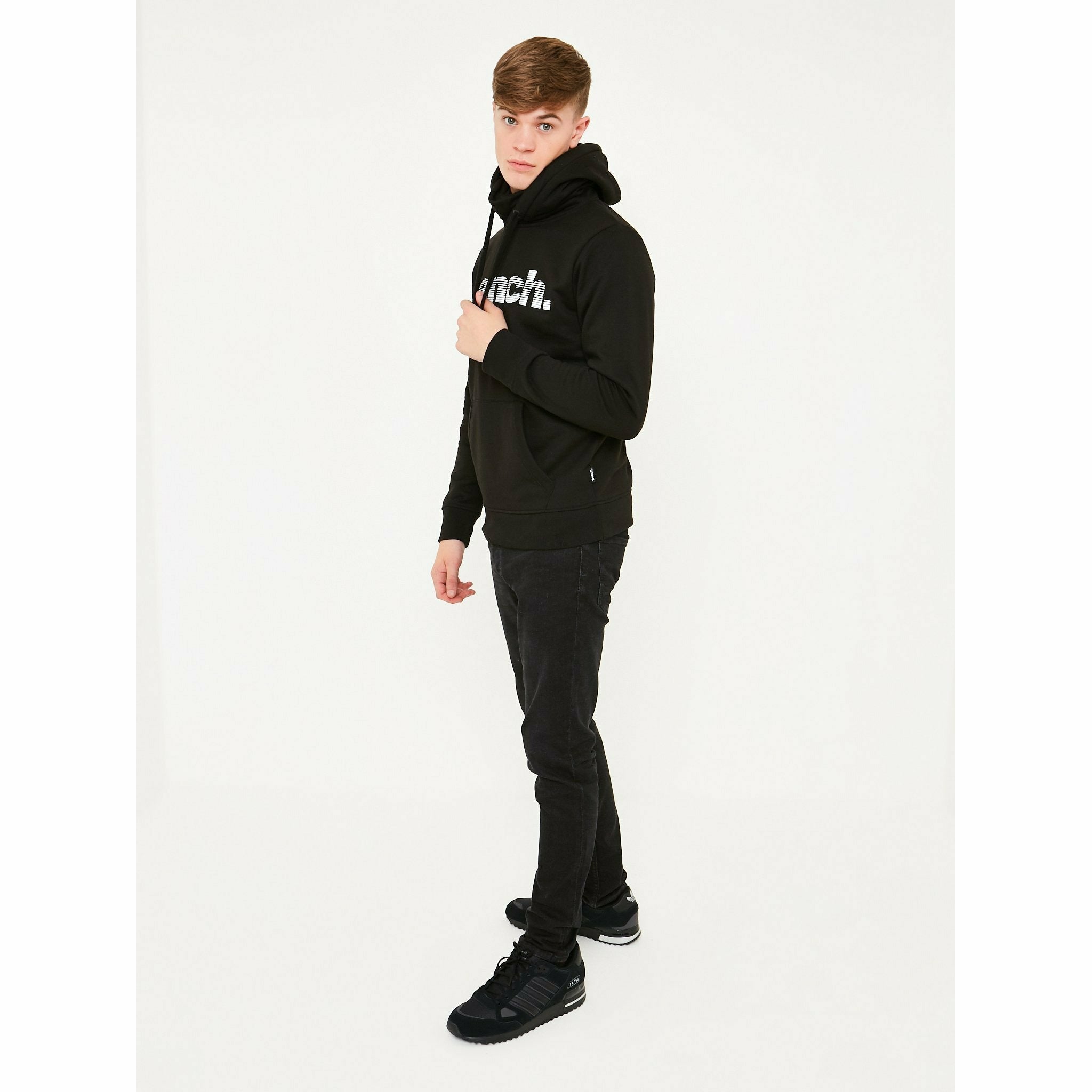 Mens 'WOOSH' hoodie - BLACK - Shop at www.Bench.co.uk #LoveMyHood