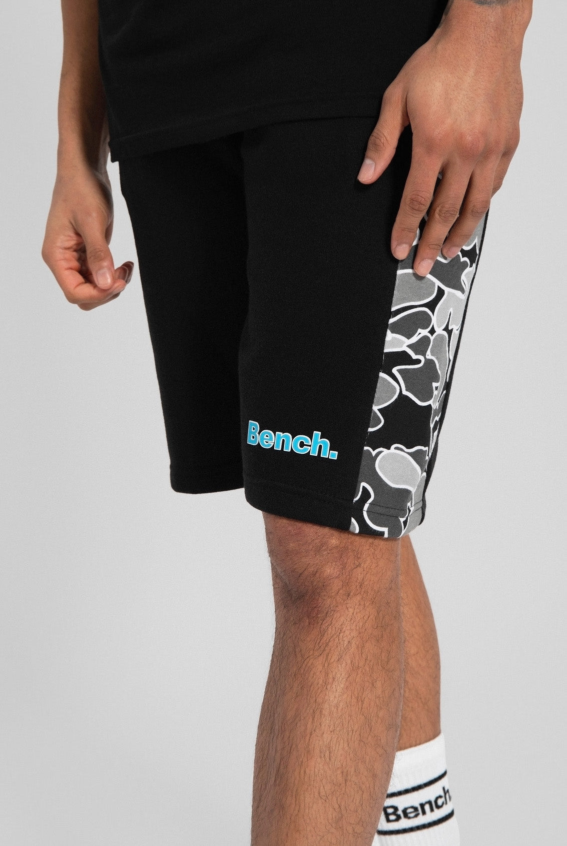 Mens 'KAMO' 2pc T-Shirt & Shorts Set - BLACK - Shop at www.Bench.co.uk #LoveMyHood