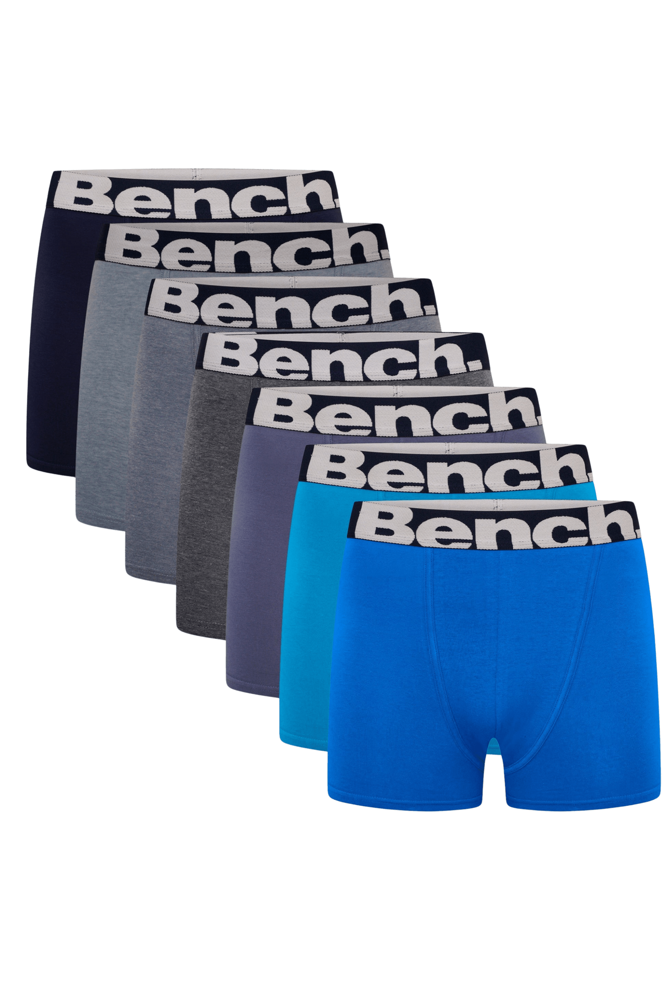 Bench Mens Dolby 3 Pack Elasticated Underwear Boxers Boxer Shorts -  Assorted 