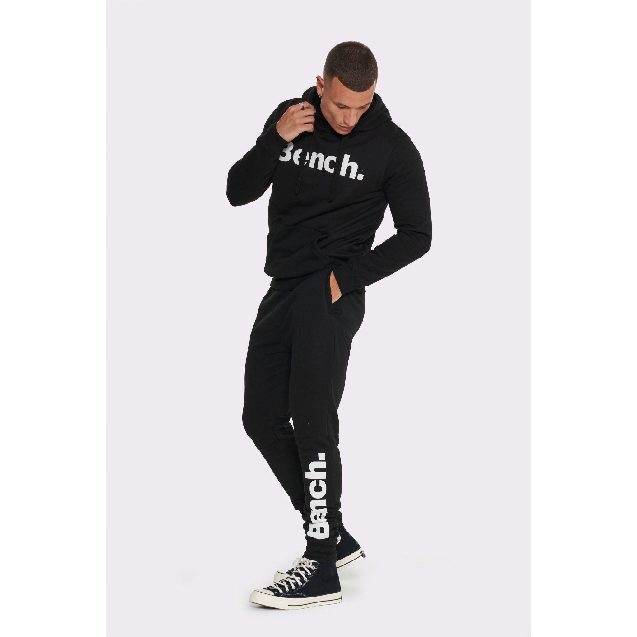 Mens 'MALLET' 2pc Fleece Tracksuit - BLACK - Shop at www.Bench.co.uk #LoveMyHood