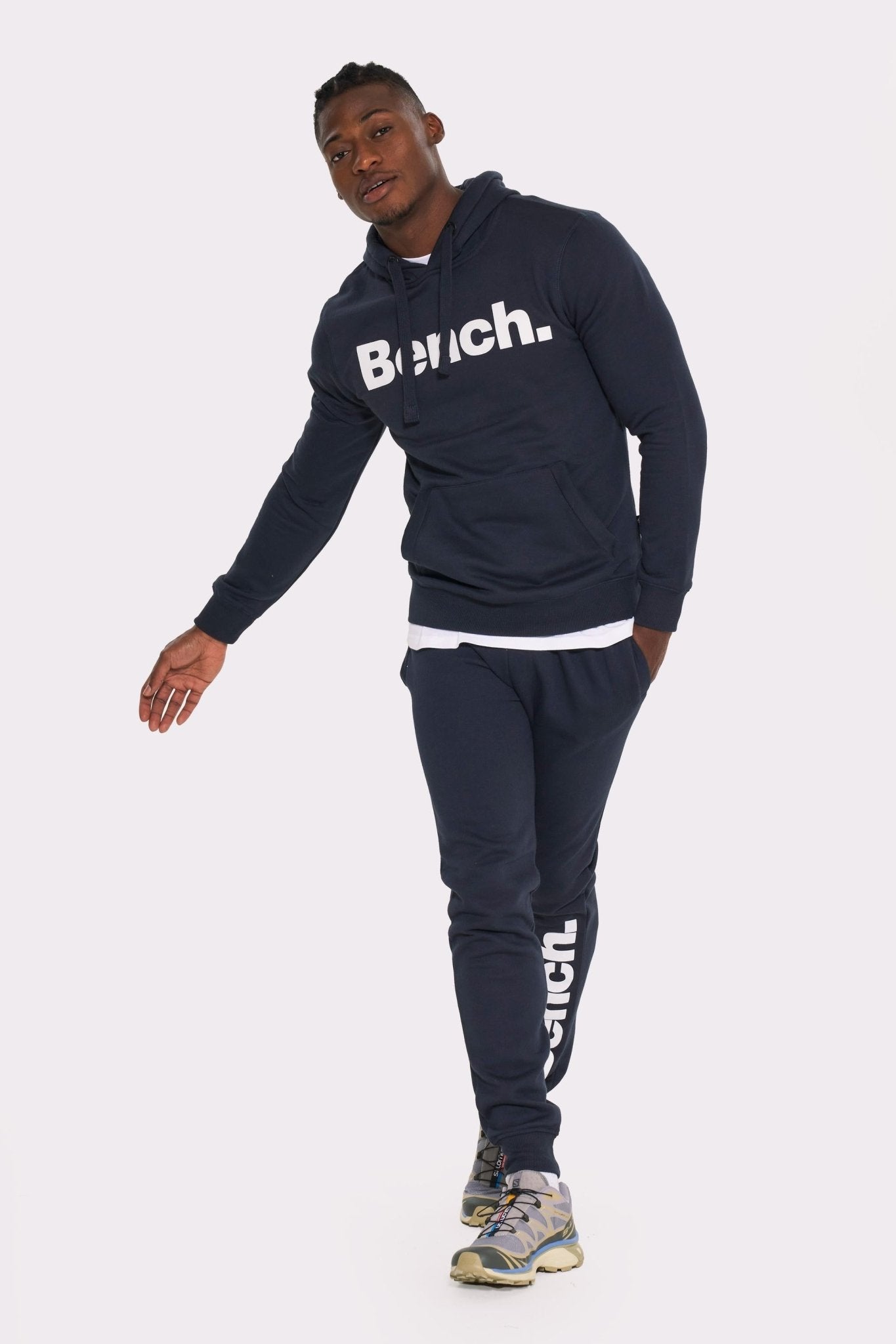 Mens 'MALLET' 2pc Fleece Tracksuit - NAVY - Shop at www.Bench.co.uk #LoveMyHood