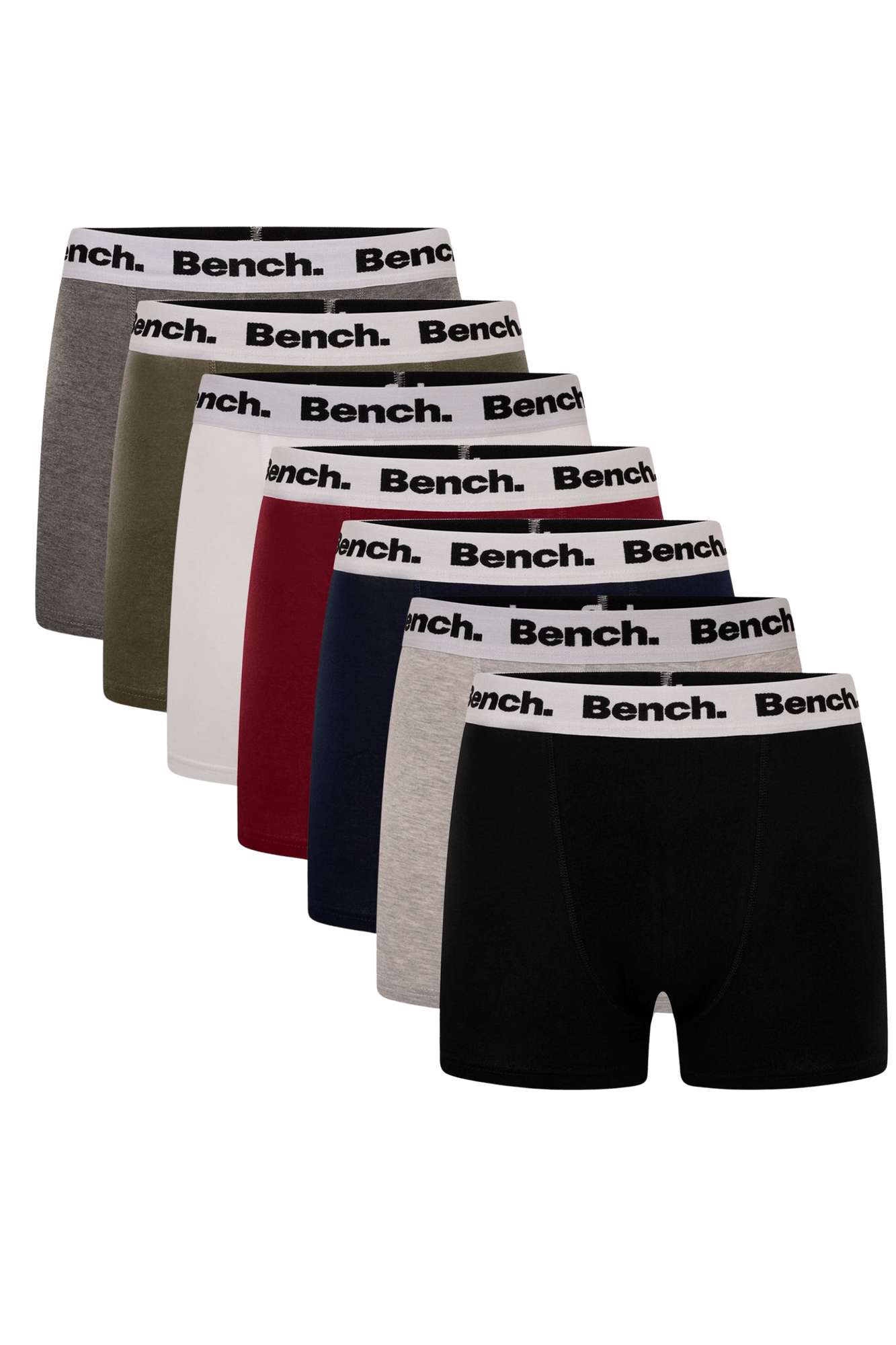 Shop - Mens 'MARCOS' 7 Pack Boxers - ASSORTED, , #LoveMyHood, Only £24.99 – Bench Clothing - Mens, Womens