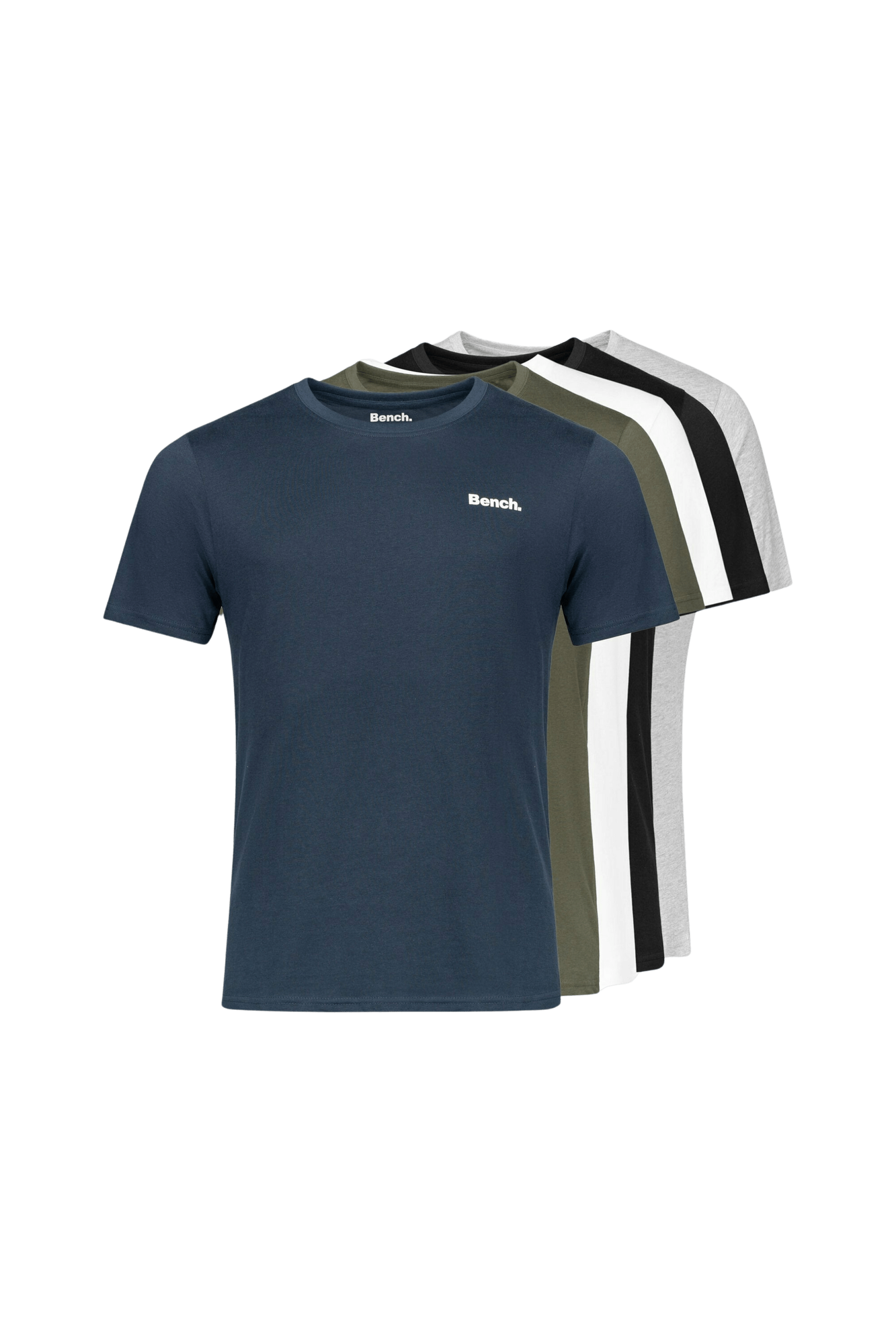 Mens 'OLIVER' T-Shirt 5 Pack - CORE ESSENTIAL PACK - Shop at www.Bench.co.uk #LoveMyHood