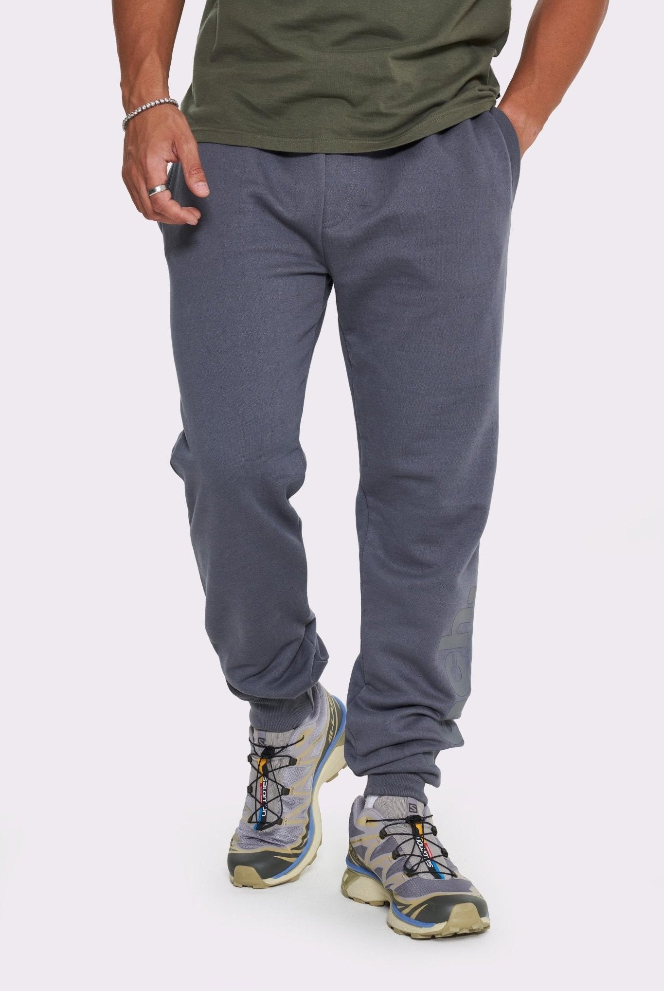 Mens 'PAXTON' Joggers - STEEL GREY - Shop at www.Bench.co.uk #LoveMyHood
