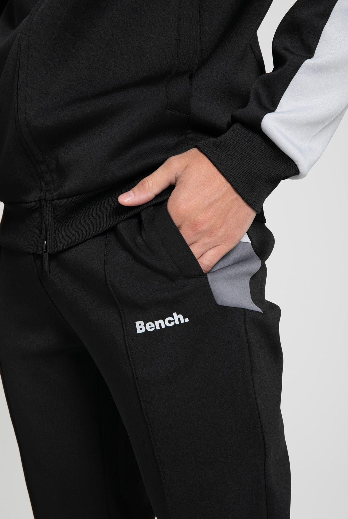 Mens 'RONTELL' 2pc Tracksuit - BLACK - Shop at www.Bench.co.uk #LoveMyHood