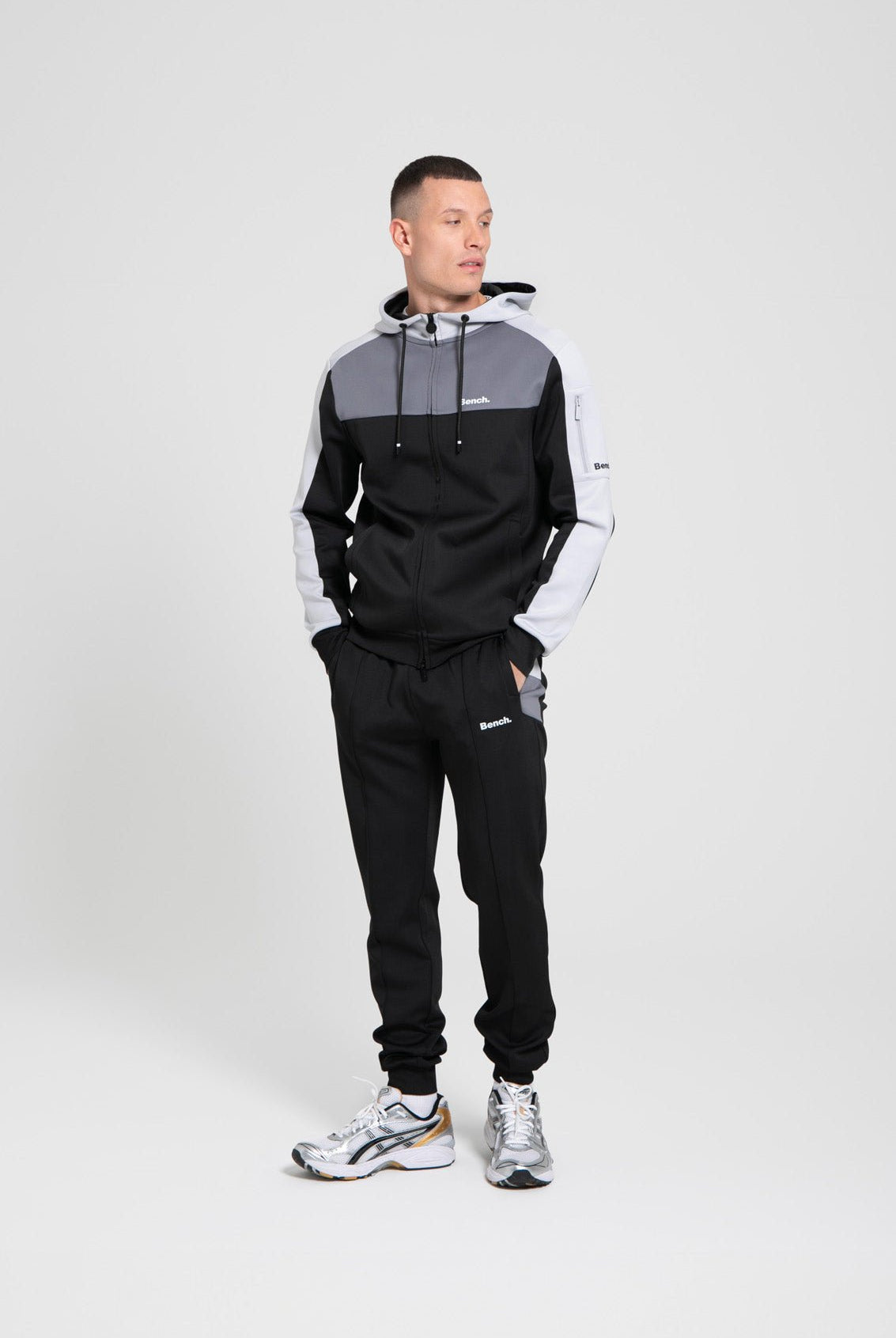 Mens 'RONTELL' 2pc Tracksuit - BLACK - Shop at www.Bench.co.uk #LoveMyHood