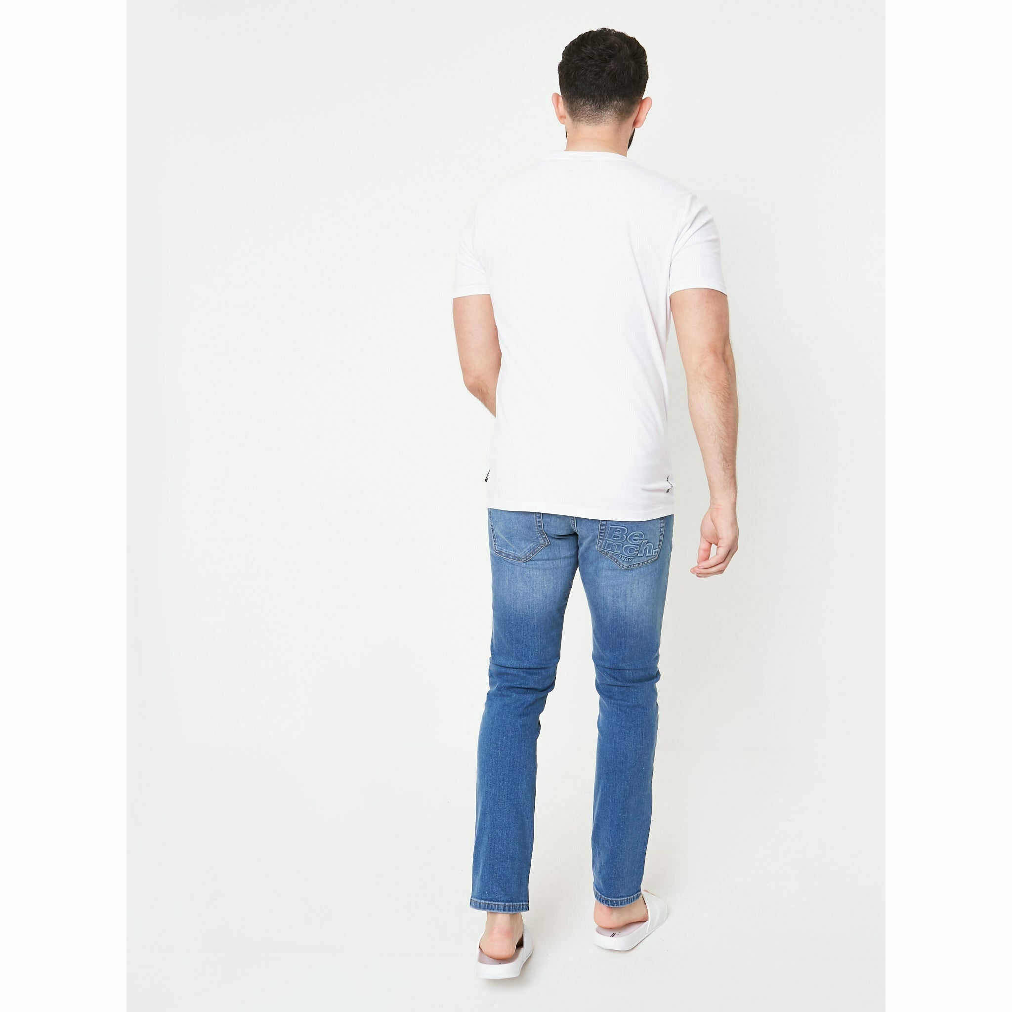 Mens 'SENDAK' T-Shirt - WHITE - Shop at www.Bench.co.uk #LoveMyHood