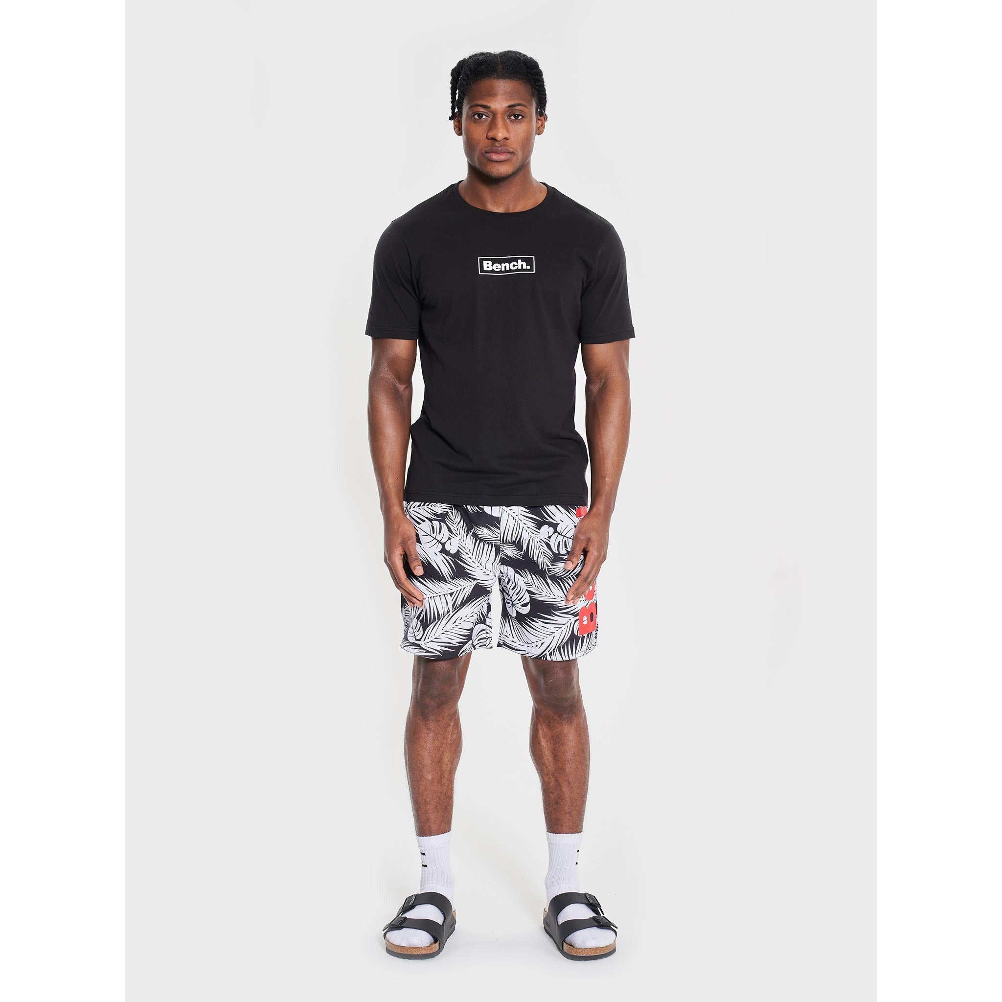 Mens 'TROPICS' Swim Shorts - BLACK - Shop at www.Bench.co.uk #LoveMyHood
