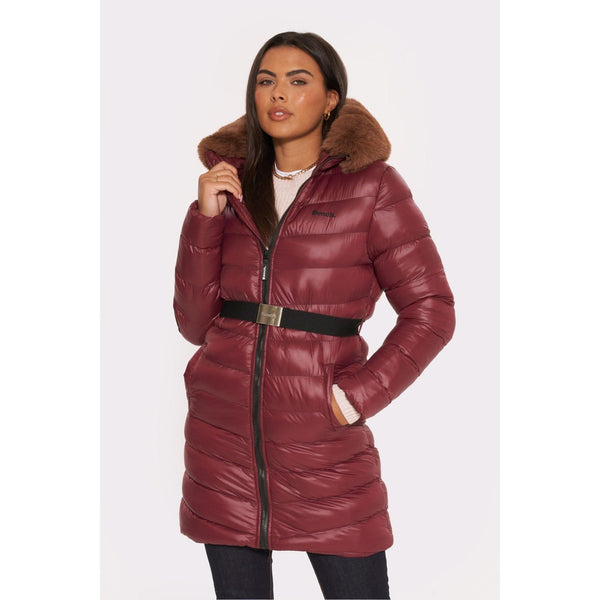 Womens 'LIVIE' Jacket - DARK CHERRY - Shop at www.Bench.co.uk #LoveMyHood