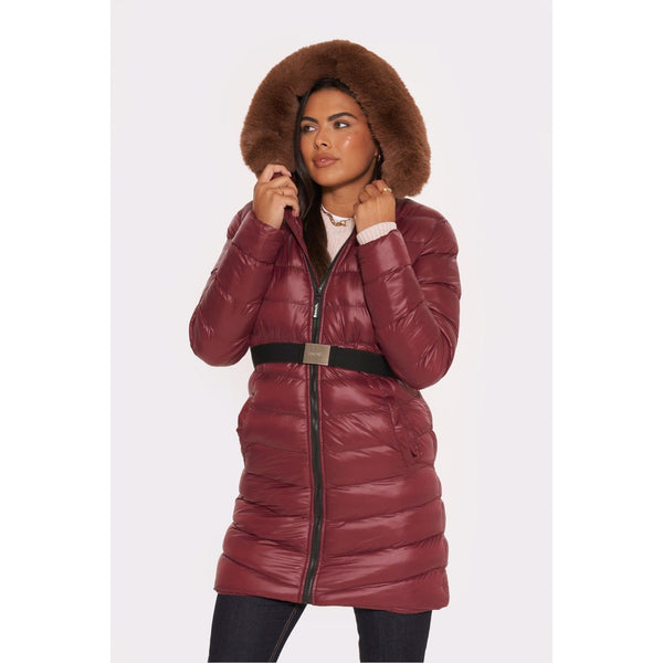Womens 'LIVIE' Jacket - DARK CHERRY - Shop at www.Bench.co.uk #LoveMyHood