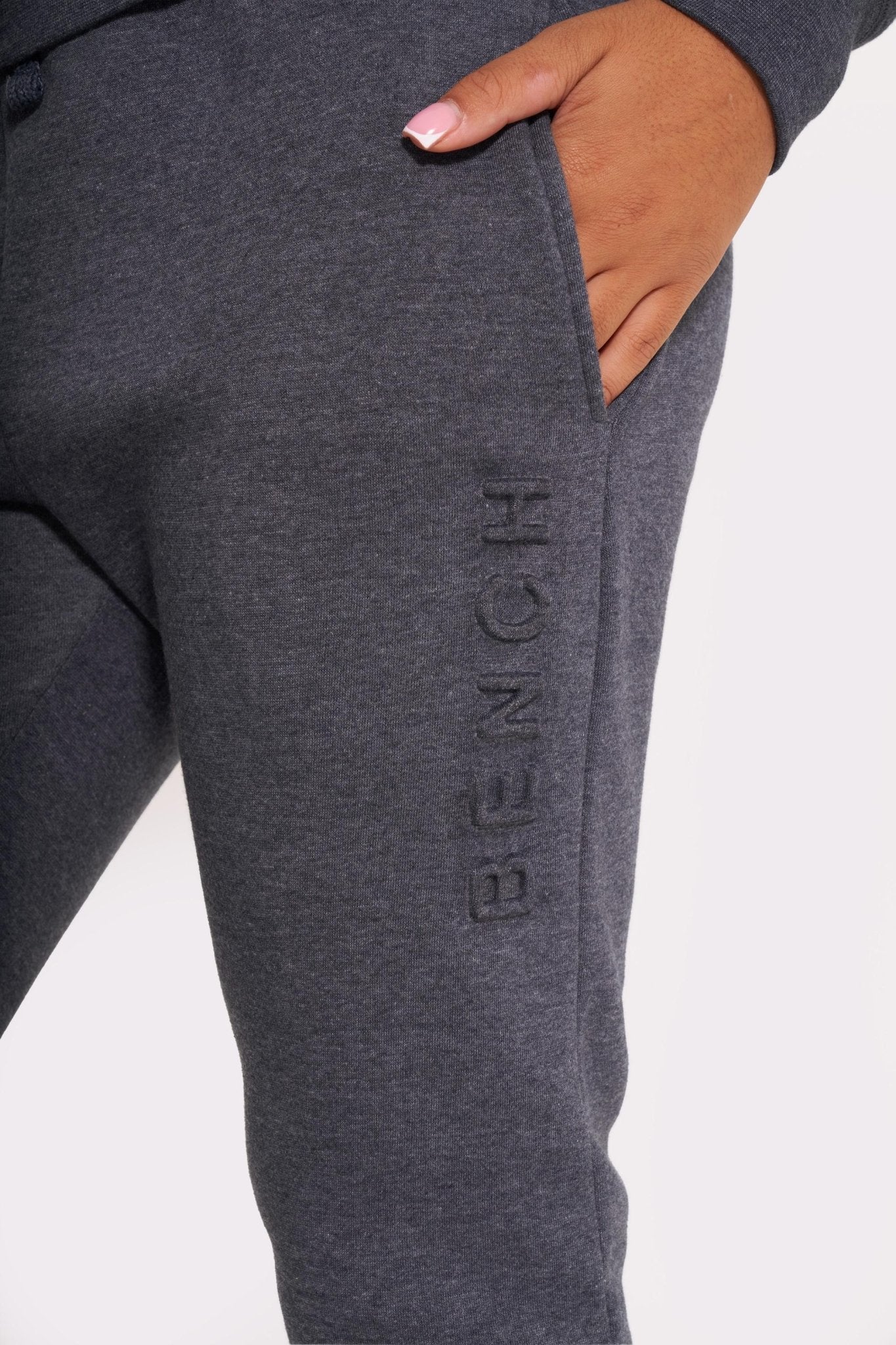 Womens 'MARIANNA' Joggers - NAVY MARL - Shop at www.Bench.co.uk #LoveMyHood