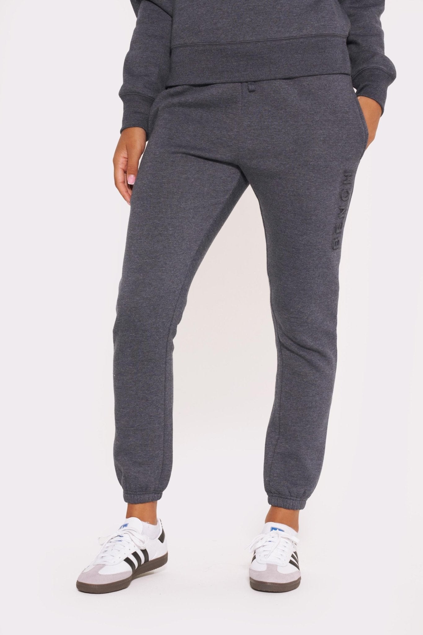 Womens 'MARIANNA' Joggers - NAVY MARL - Shop at www.Bench.co.uk #LoveMyHood