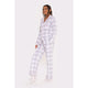 Womens 'SIESTA' Nightwear Set - GREY CHECK - Shop at www.Bench.co.uk #LoveMyHood