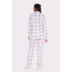 Womens 'SIESTA' Nightwear Set - GREY CHECK - Shop at www.Bench.co.uk #LoveMyHood